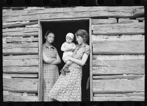 Untitled photo, possibly related to: Mother of family of five to be resettled on Ross-Hocking Land Project near Chillicothe, Ohio