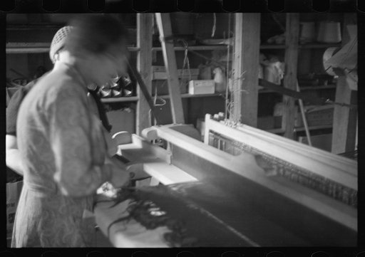Untitled photo, possibly related to: Craft shop at Reedsville, West Virginia