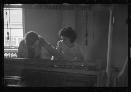 Untitled photo, possibly related to: Craft shop at Reedsville, West Virginia