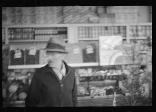 Untitled photo, possibly related to: Cooperative general store at Reedsville, West Virginia