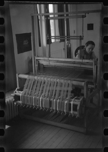 Untitled photo, possibly related to: Craft shop at Reedsville, West Virginia