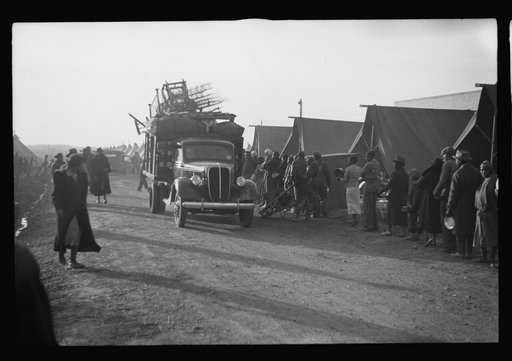 Untitled photo, possibly related to: Negro refugees from the flood of February 1937 in camp at Forrest City, Arkansas