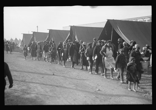 Untitled photo, possibly related to: Negro refugees from the flood of February 1937 in camp at Forrest City, Arkansas
