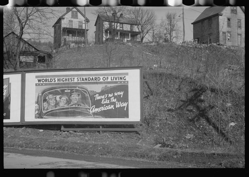 Road sign near Kingwood, West Virginia