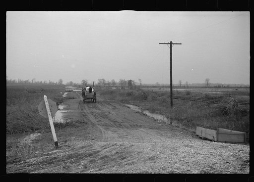 Untitled photo, possibly related to: Family on the move during the flood of 1937, Ridgeley, Tennessee