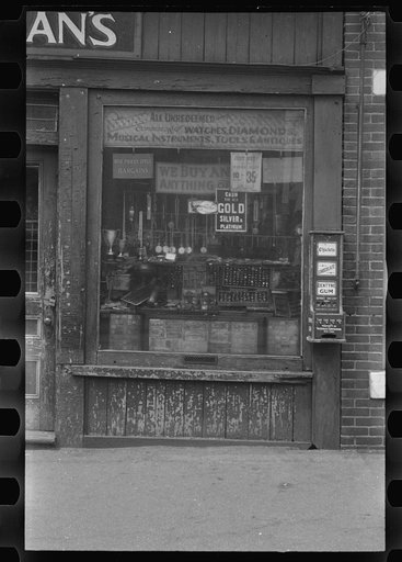 Pawn shop, Manchester, New Hampshire