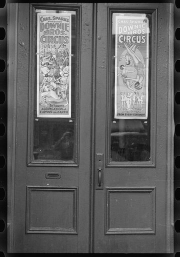 Circus posters, Manchester, New Hampshire