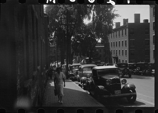 Untitled photo, possibly related to: Factory workers, Manchester, New Hampshire
