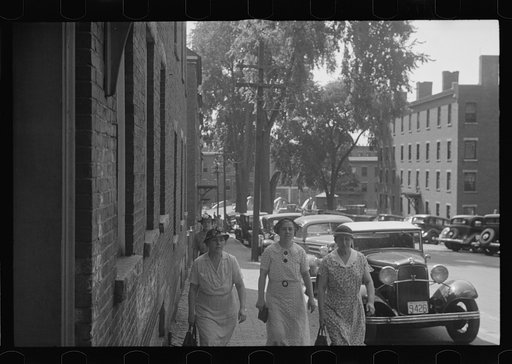 Untitled photo, possibly related to: Factory girls, Manchester, New Hampshire