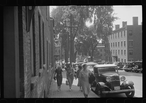 Untitled photo, possibly related to: Factory girls, Manchester, New Hampshire