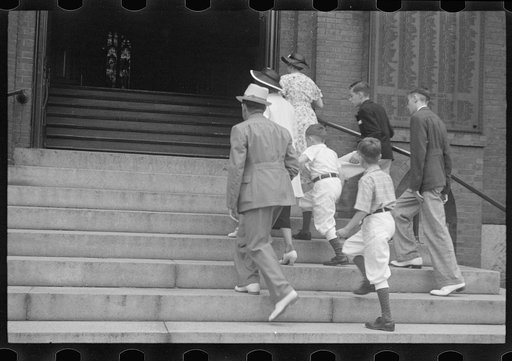 Going to church, Manchester, New Hampshire