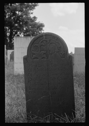 Tombstone, Woodstock, Vermont