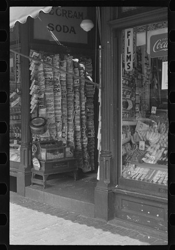 Untitled photo, possibly related to: Market in Manchester, New Hampshire