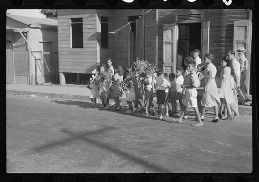 Untitled photo, possibly related to: Funeral of a child, Ponce, Puerto Rico