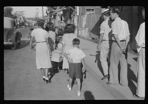 Funeral of a child, Ponce, Puerto Rico