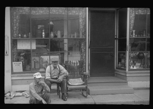 Street scene and shop, Provincetown, Massachusetts