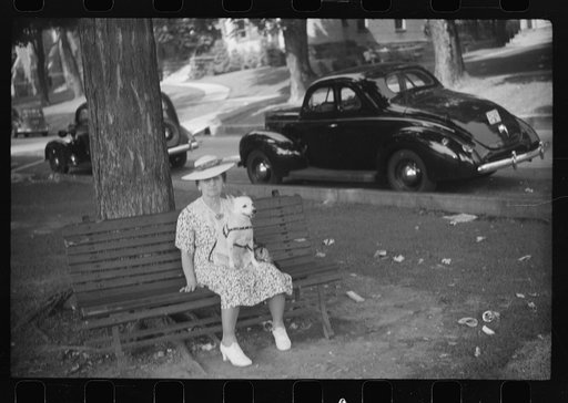 Untitled photo, possibly related to: Conversation on the common, Vergennes, Vermont