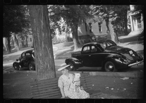 Untitled photo, possibly related to: Conversation on the common, Vergennes, Vermont
