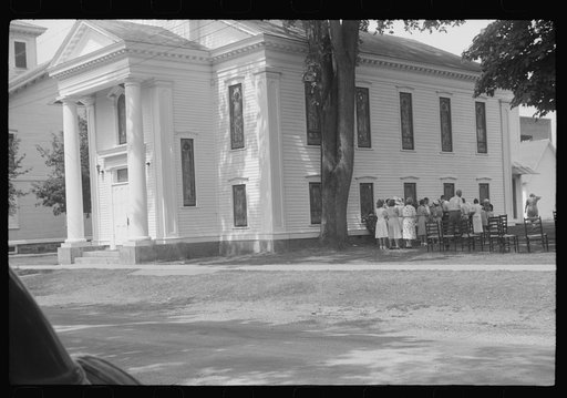 Church social and luncheon, Bristol, Vermont