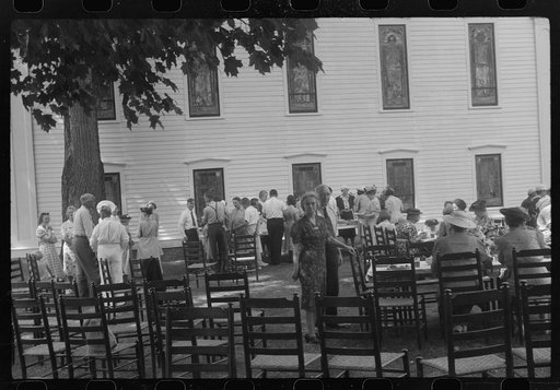Untitled photo, possibly related to: Church social and luncheon, Bristol, Vermont
