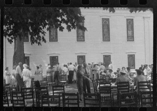 Untitled photo, possibly related to: Church social and luncheon, Bristol, Vermont