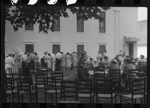 Church social and luncheon, Bristol, Vermont