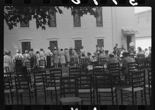 Untitled photo, possibly related to: Church social and luncheon, Bristol, Vermont