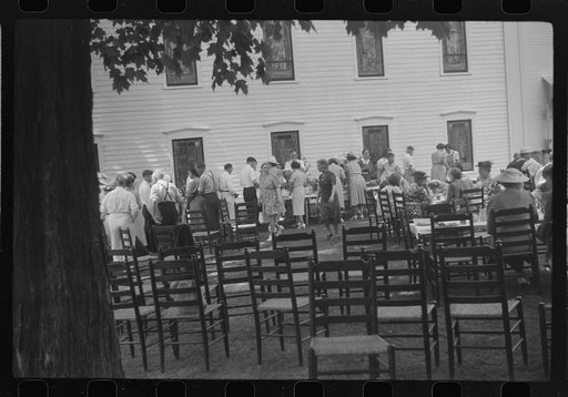 Untitled photo, possibly related to: Church social and luncheon, Bristol, Vermont