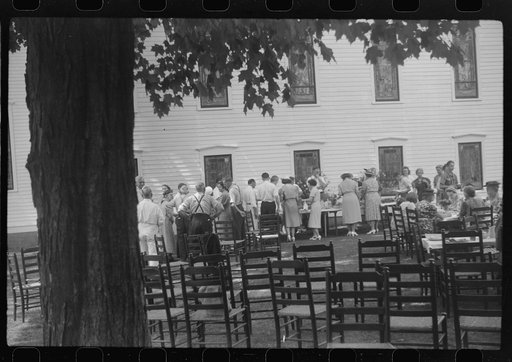 Untitled photo, possibly related to: Church social and luncheon, Bristol, Vermont