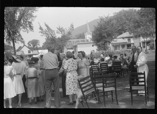 Untitled photo, possibly related to: Church social and luncheon, Bristol, Vermont
