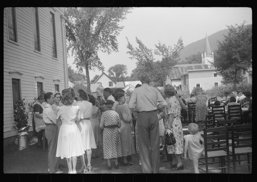 Untitled photo, possibly related to: Church social and luncheon, Bristol, Vermont