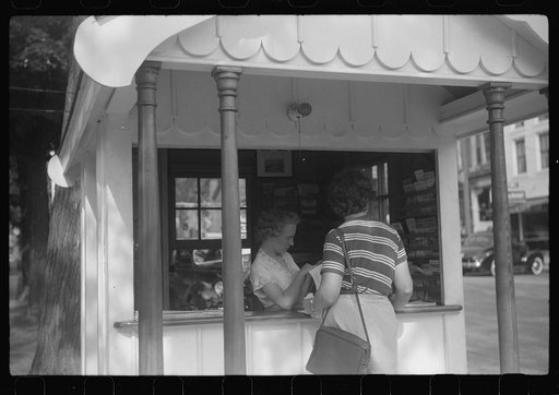 Tourist information booth, Vergennes, Vermont
