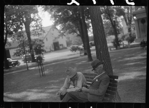 Conversation on the common, Vergennes, Vermont