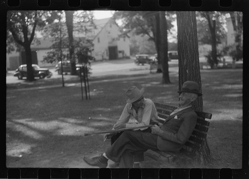 Conversation on the common, Vergennes, Vermont