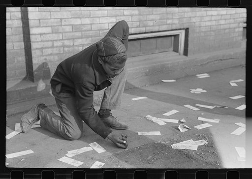 Untitled photo, possibly related to: Entrance to Negro professional building, 47th Street, Chicago, Illinois
