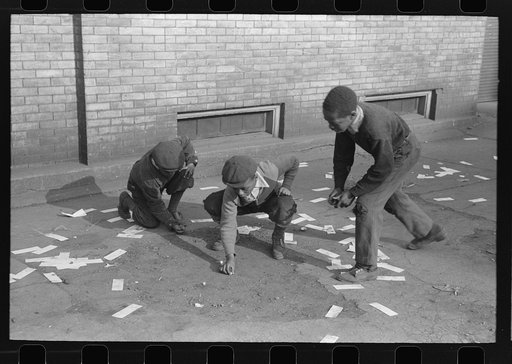 Untitled photo, possibly related to: Entrance to Negro professional building, 47th Street, Chicago, Illinois