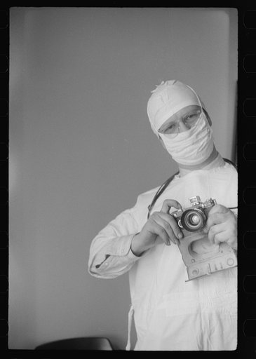 Untitled photo, possibly related to: Hernia operation, Provident Hospital, one of the few hospitals for Negroes with a Negro staff, Chicago, Illinois