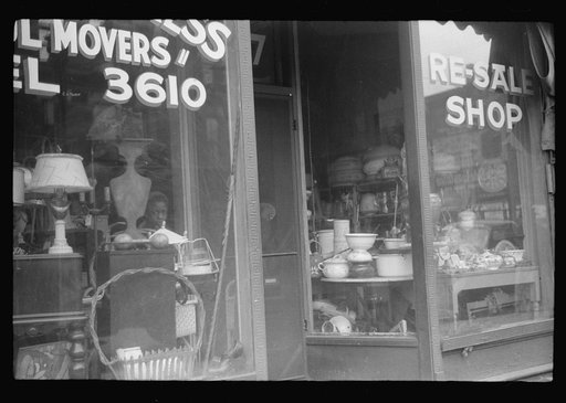 Untitled photo, possibly related to: Express company and secondhand dealer, Black Belt, Chicago, Illinois