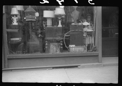Untitled photo, possibly related to: Negro grocery store, Black Belt, Chicago, Illinois