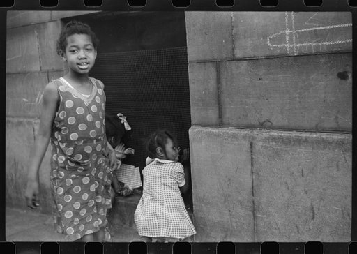 Children playing on the street, Chicago, Illinois