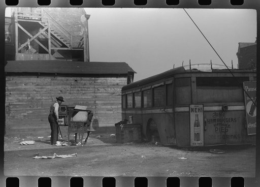 Lunch wagon for Negroes, Chicago, Illinois