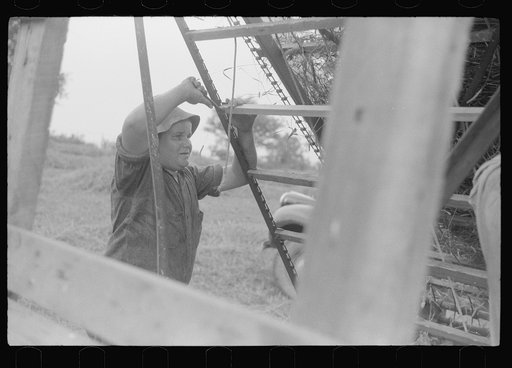 Untitled photo, possibly related to: Hay harvest near Pine Grove Mills, Pennsylvania