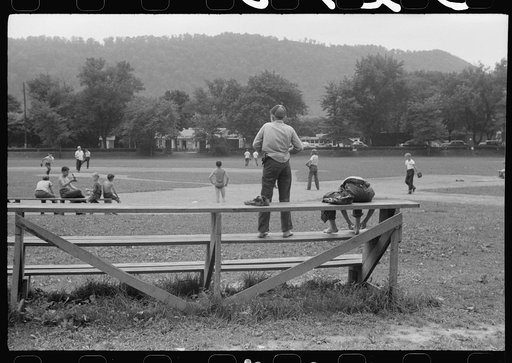 Untitled photo, possibly related to: Baseball game, Huntingdon, Pennsylvania