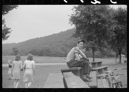 Untitled photo, possibly related to: Baseball game, Huntingdon, Pennsylvania