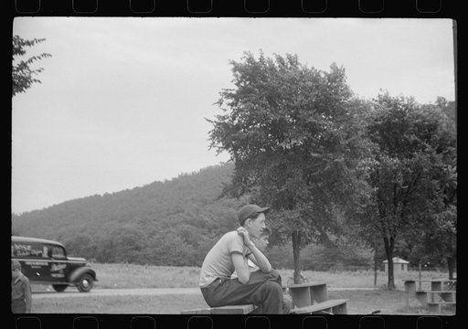 Untitled photo, possibly related to: Baseball game, Huntingdon, Pennsylvania