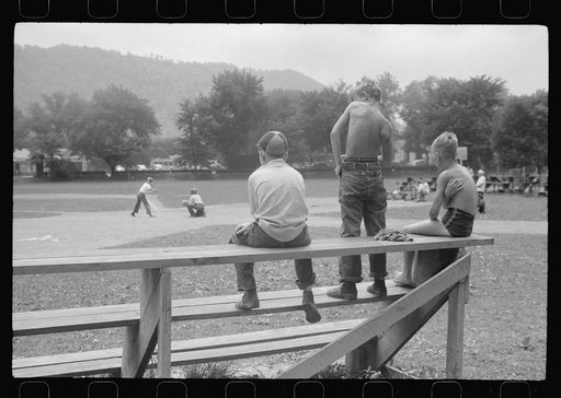 Baseball game, Huntingdon, Pennsylvania