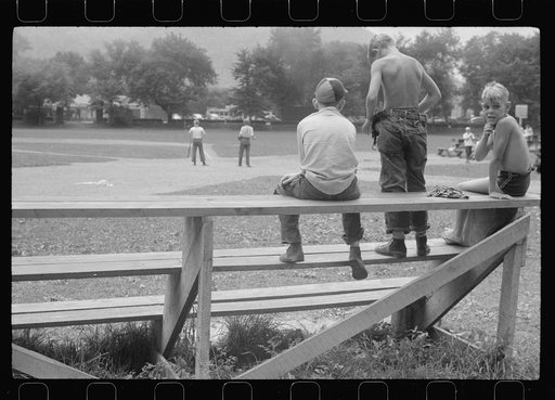 Untitled photo, possibly related to: Baseball game, Huntingdon, Pennsylvania