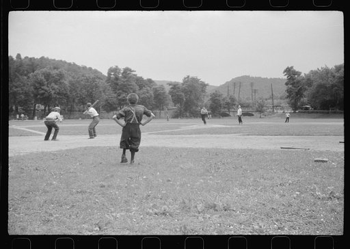 Untitled photo, possibly related to: Baseball game, Huntingdon, Pennsylvania