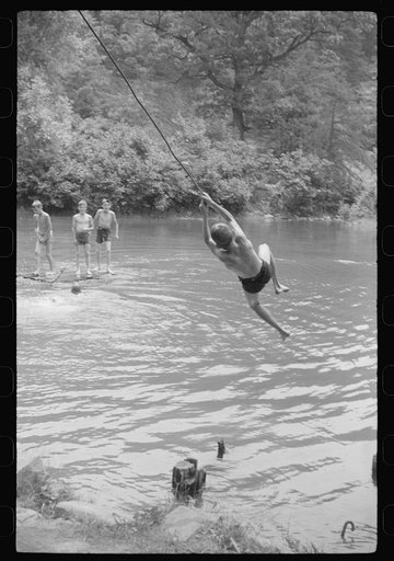 Swimming hole, Pine Grove Mills, Pennsylvania