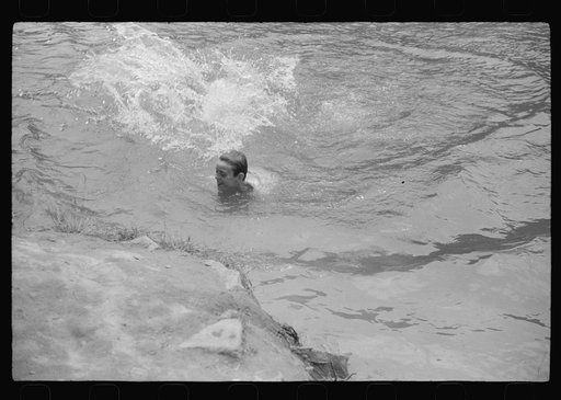 Untitled photo, possibly related to: Swimming hole, Pine Grove Mills, Pennsylvania